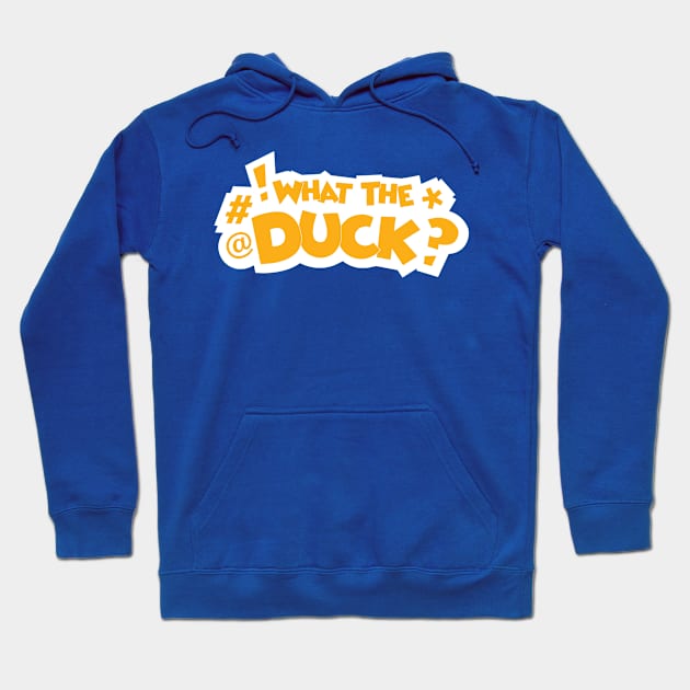 What the Duck - Inverse Hoodie by Merlino Creative